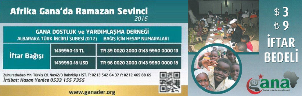 2016 Afrika Gana Ramazan Sevinci